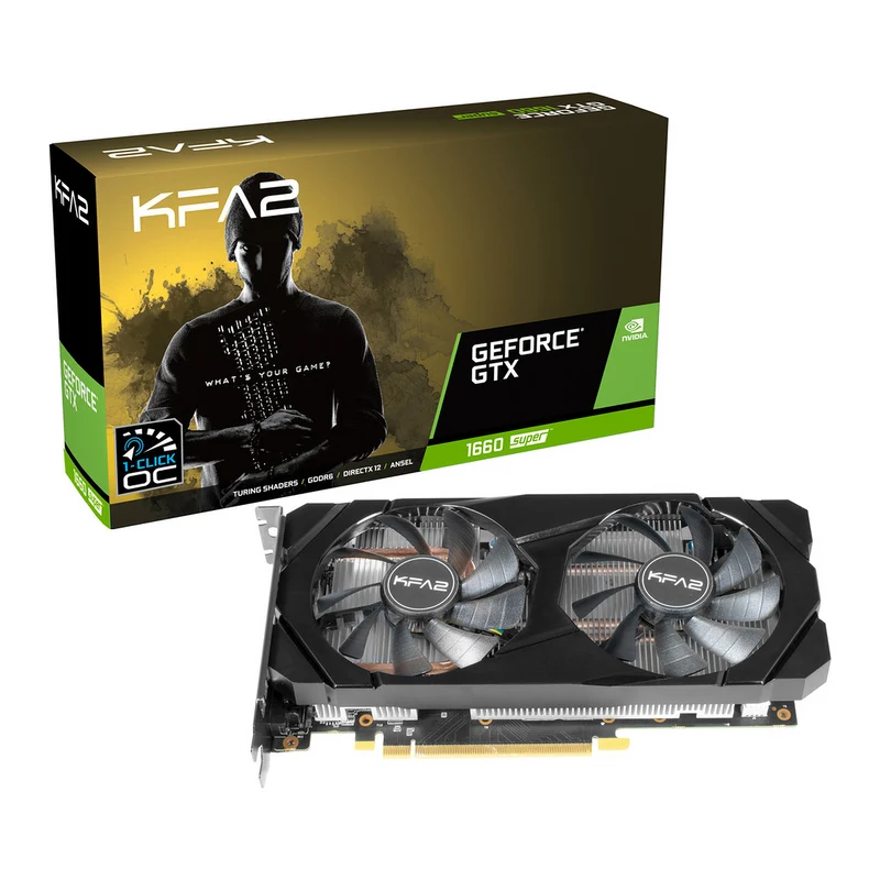 KFA2 GeForce GTX 1660 SUPER 1-Click OC 6GB GDDR6