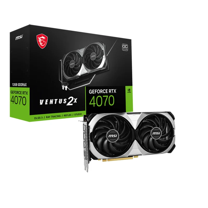 MSI GeForce RTX 4070 VENTUS 2X OC 12GB GDDR6X