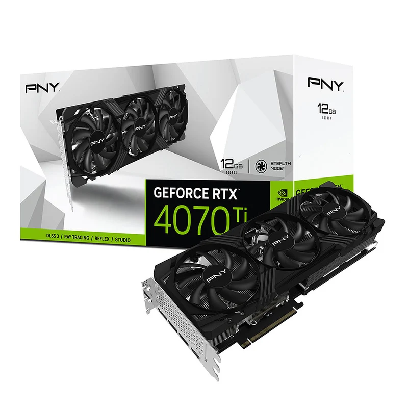 PNY GeForce RTX 4070 Ti VERTO Triple Fan 12GB GDDR6X