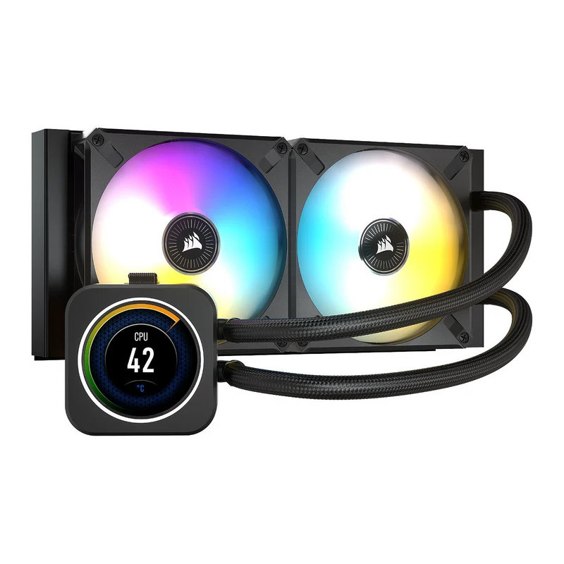 Corsair iCue H100i LCD Elite - 240 mm