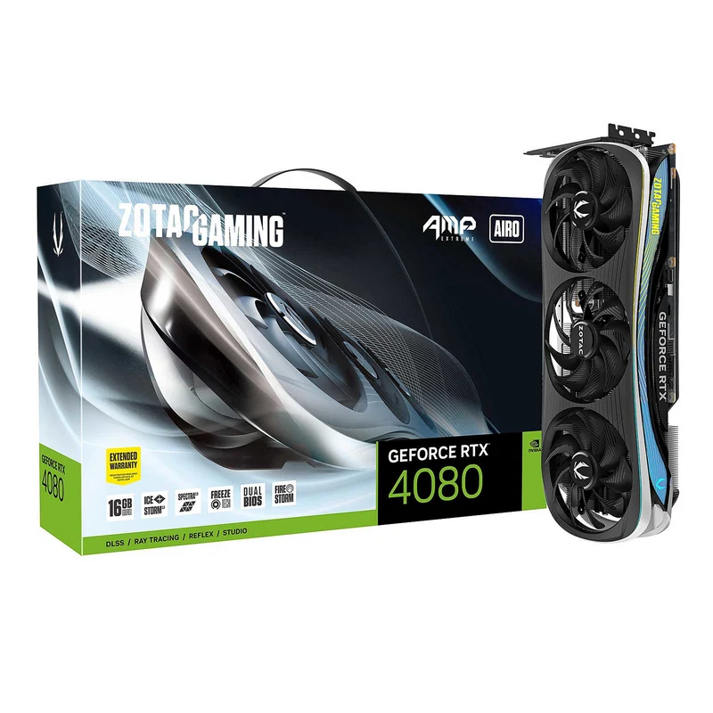 ZOTAC GeForce RTX 4080 AMP Extreme AIRO 16GB GDDR6X