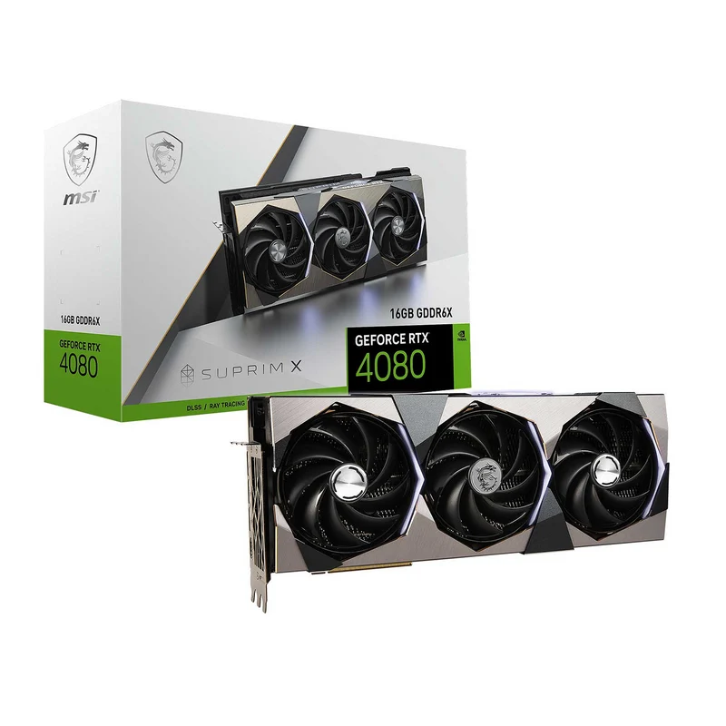 MSI GeForce RTX 4080 SUPRIM X 16GB GDDR6X