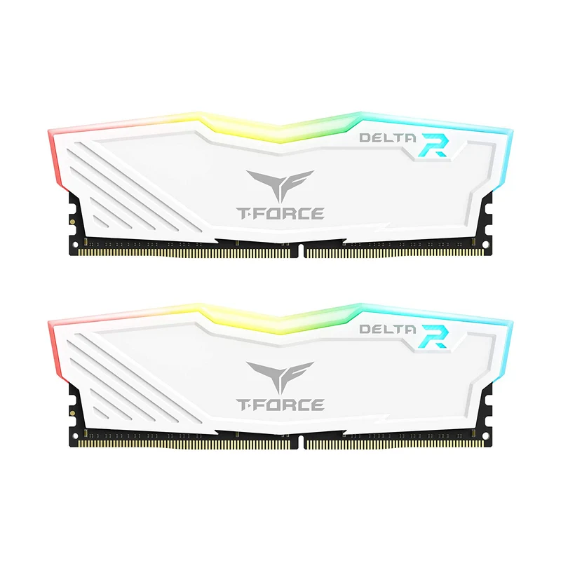 Team Group Delta RGB 16Go (2x8Go) DDR4 3200MHz CL16 Blanc