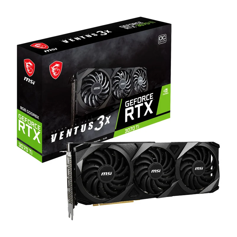 MSI GeForce RTX 3070 Ti VENTUS 3X OC 8GB GDDR6X