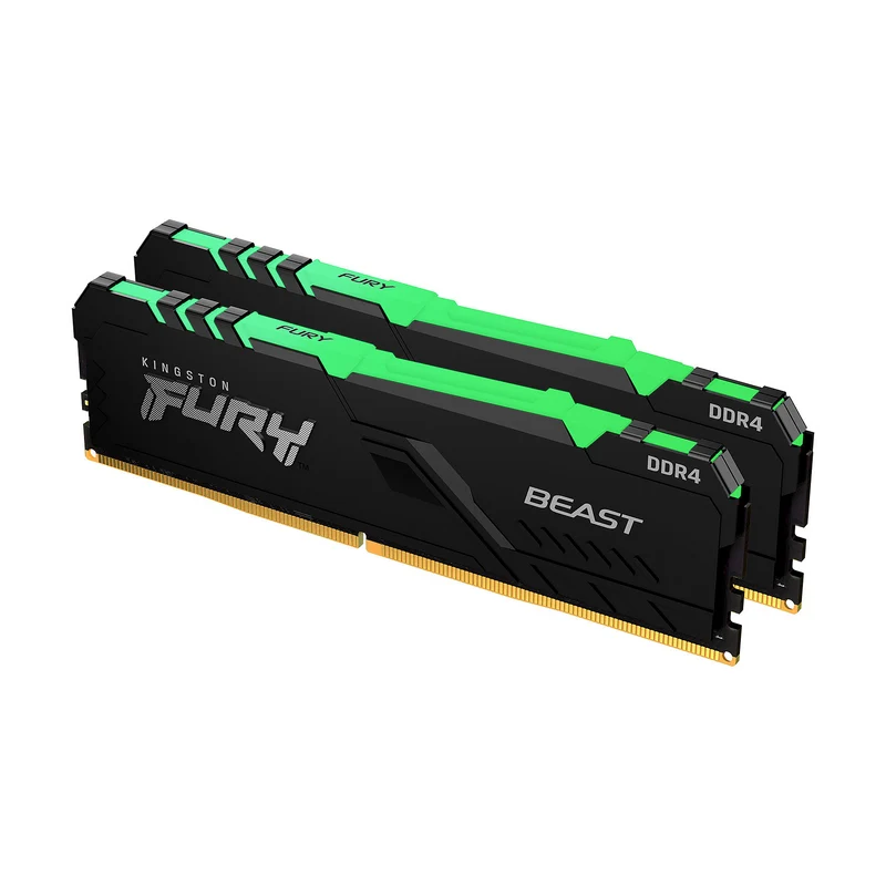 Kingston FURY Beast RGB 16Go (2 x 8Go) DDR4 3200 MHz CL16