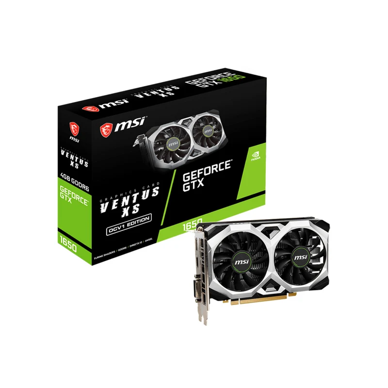 MSI GeForce GTX 1650 D6 VENTUS XS OCV1 4GB GDDR6