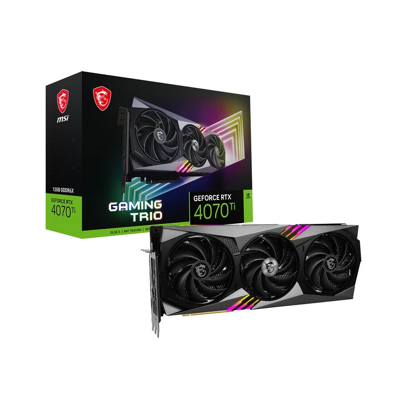 MSI GeForce RTX 4070 Ti GAMING TRIO 12GB GDDR6X