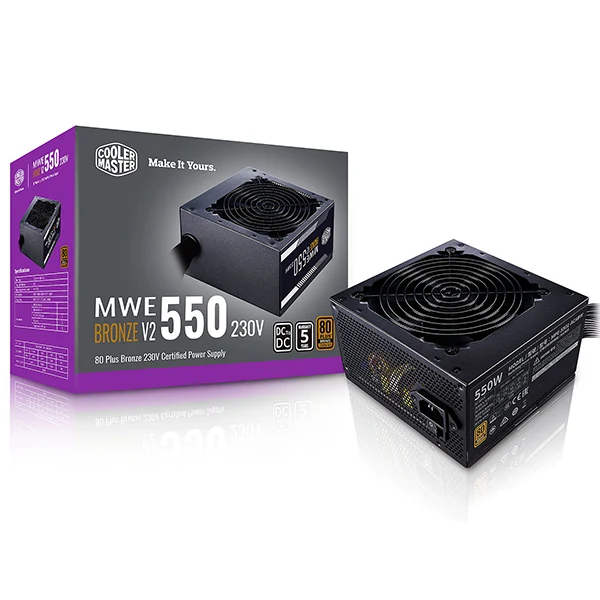 Cooler Master MWE 80PLUS Bronze 550W V2