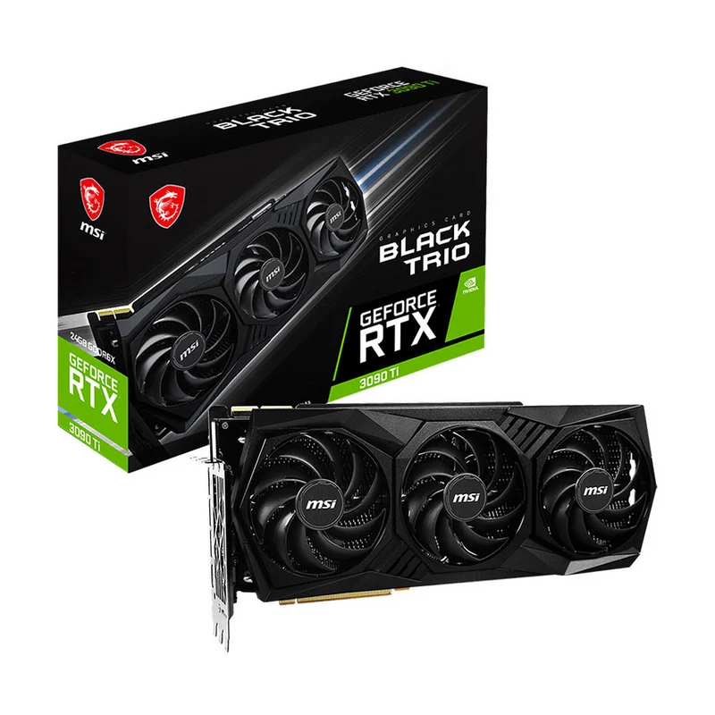 MSI GeForce RTX 3090 Ti BLACK TRIO 24GB GDDR6X