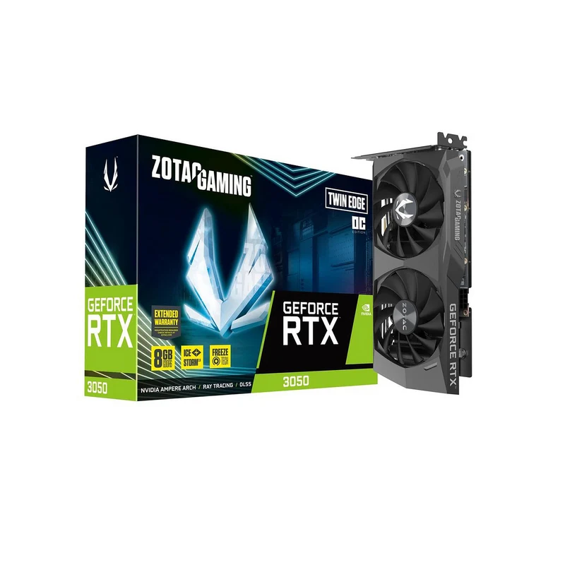 ZOTAC GeForce RTX 3050 Twin Edge OC 8GB GDDR6