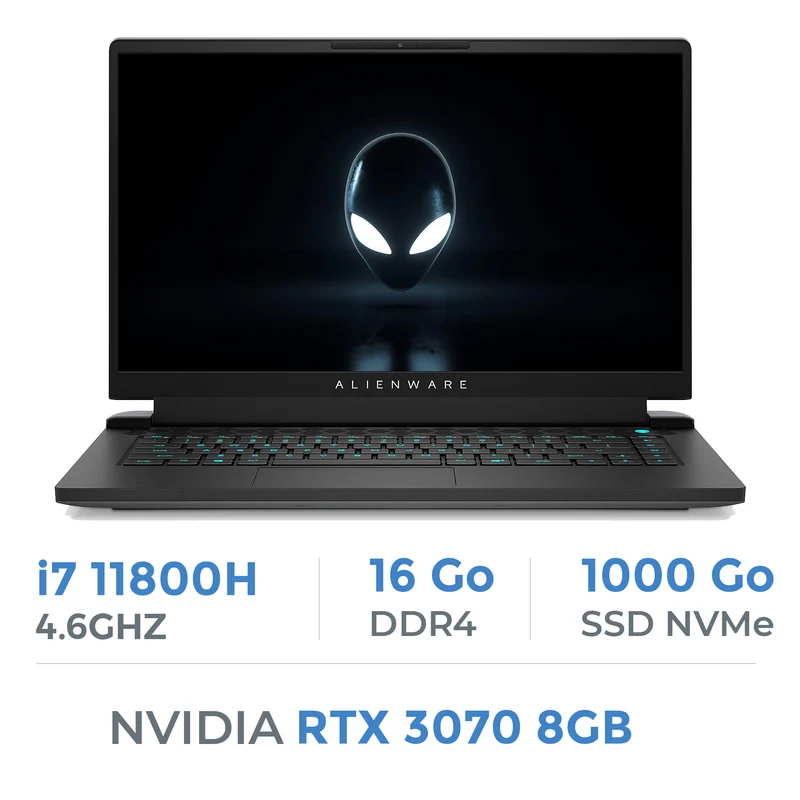 Alienware M15 R6 Intel Core i7 11800H/16GB/1TB SSD/RTX3070 8GB/15.6'' 240Hz