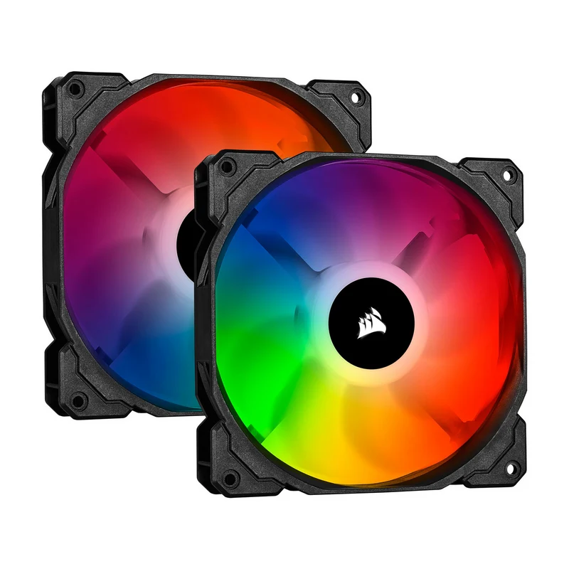 Corsair SP140 RGB PRO (x2) et Ligthing Node CORE