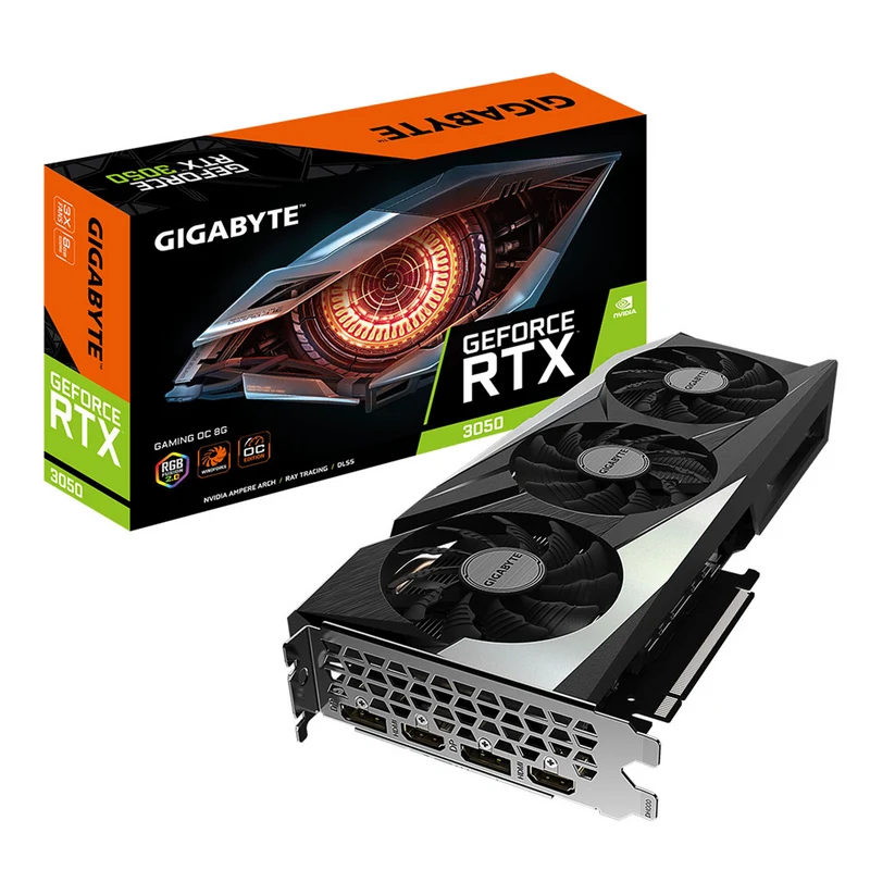 Gigabyte GeForce RTX 3050 GAMING OC 8GB GDDR6