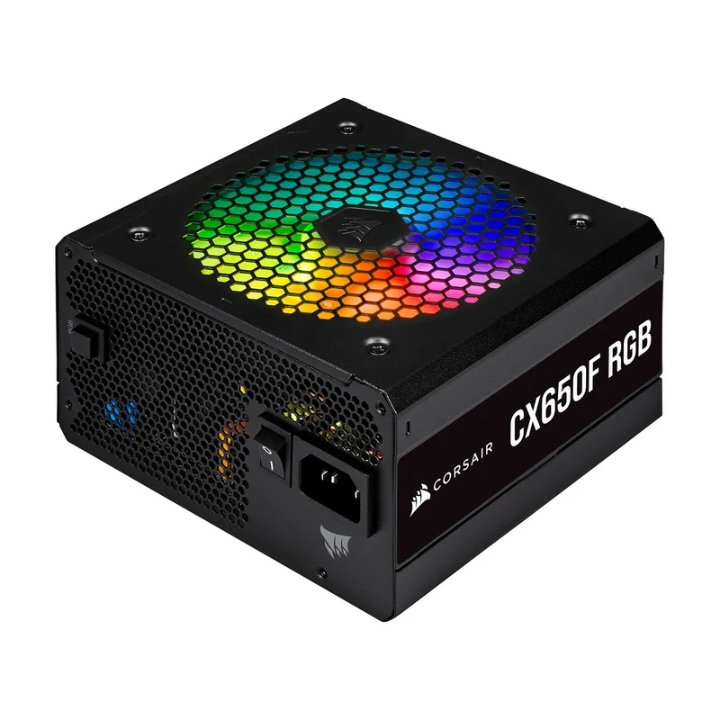 Corsair CX650F RGB 80PLUS Bronze (Noir)