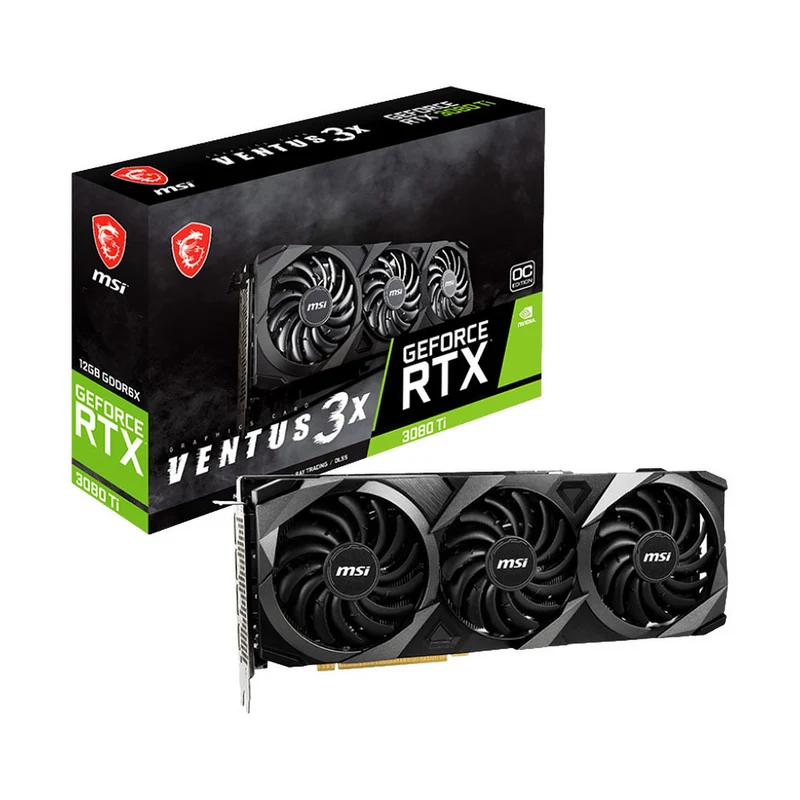 MSI GeForce RTX 3080 Ti VENTUS 3X OC 12GB GDDR6X