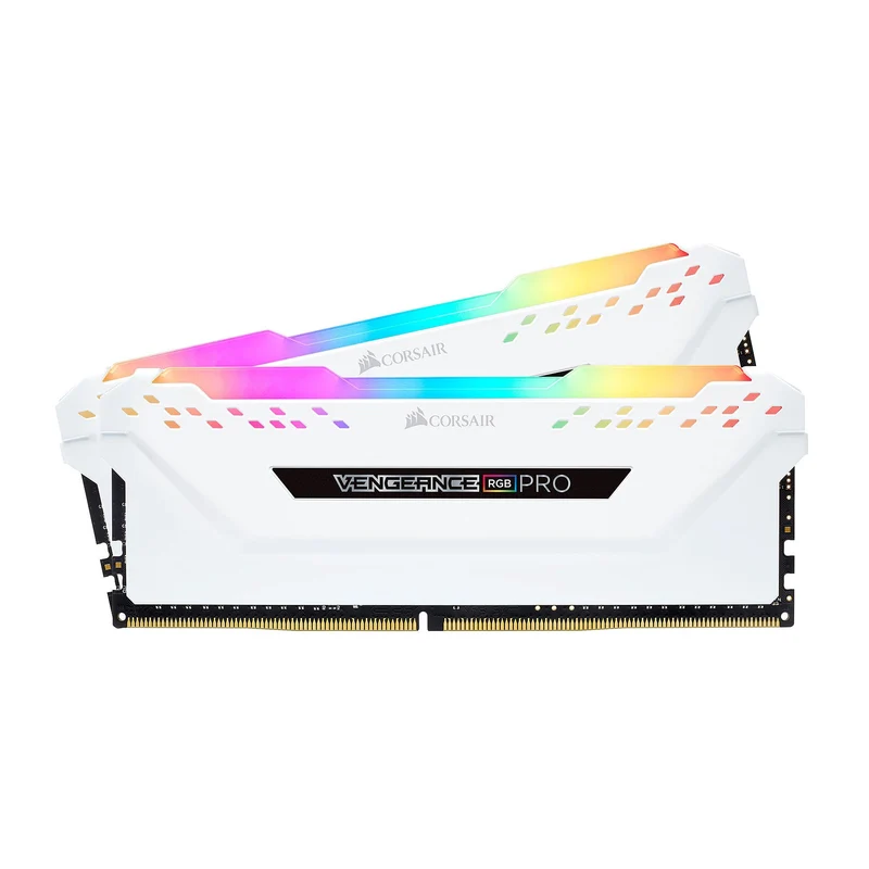 Corsair Vengeance RGB PRO Series Blanc 16Go (2x 8Go) DDR4 3200MHz CL16