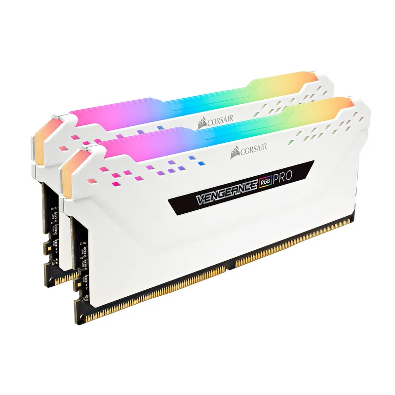 Corsair Vengeance RGB PRO Series Blanc 16Go (2x 8Go) DDR4 3600 MHz CL18