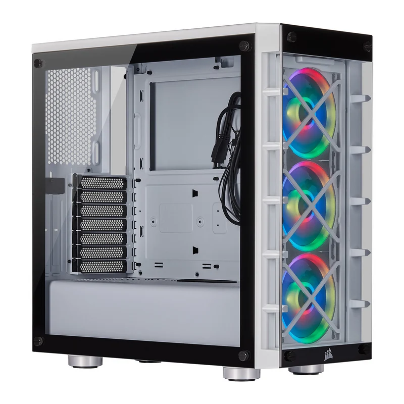 Corsair iCUE 465X RGB (Blanc)