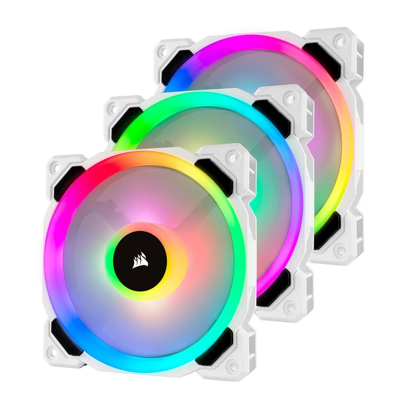 Corsair LL Series LL120 RGB Triple Pack Blanc