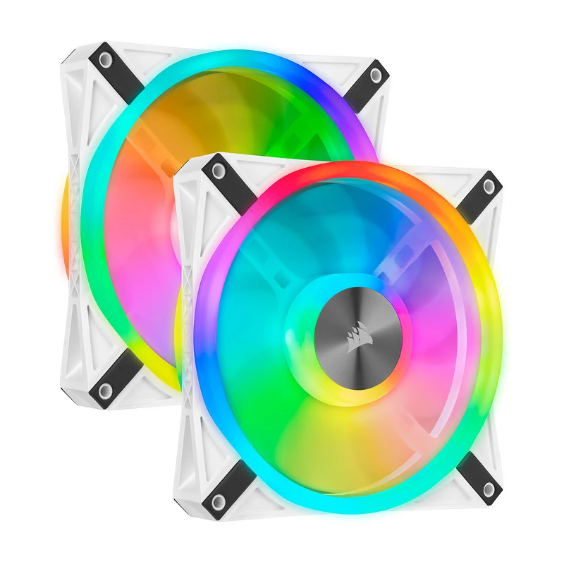 Corsair QL Series QL140 RGB (Par 2) Blanc