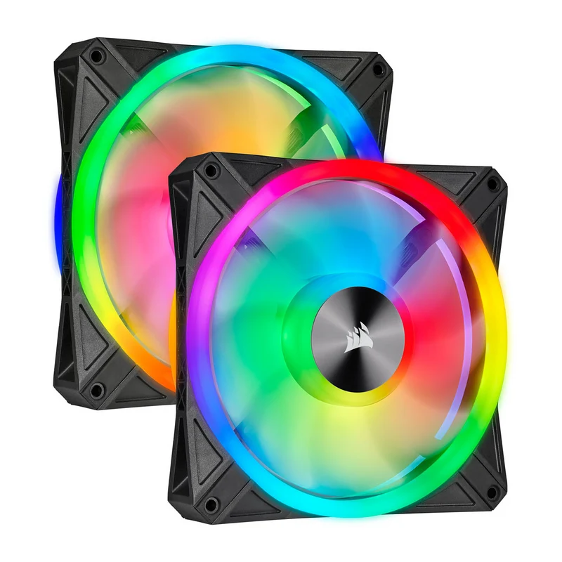 Corsair QL Series QL140 RGB (Par 2) Noir