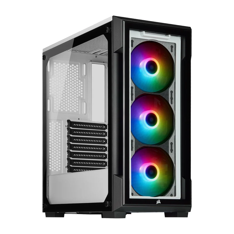 Corsair iCUE 220T RGB Tempered Glass (Blanc)