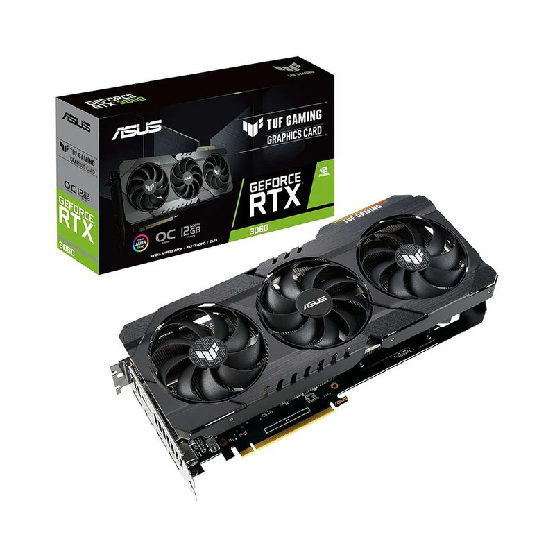 ASUS TUF GeForce RTX 3060 GAMING OC V2 (LHR) 12G GDDR6