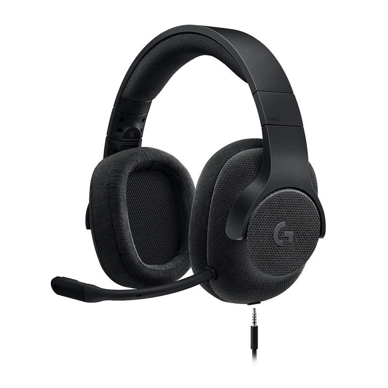 Logitech G433 7.1 Surround Sound Wired Gaming Headset Noir